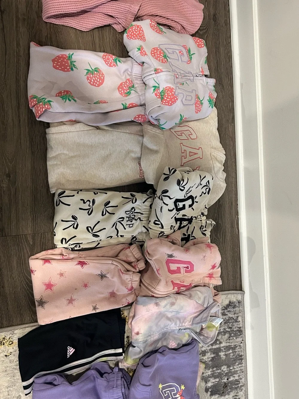 GAP Girls Assorted Joggers Bundle with Suspenders. All size 5